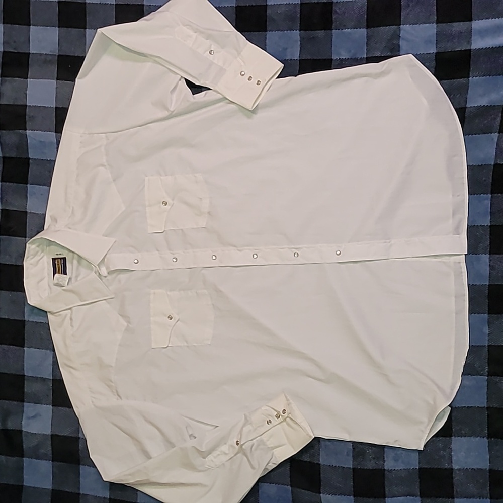 Vintage. Made in USA. Panhandle Slim. Pearl Snap-button. Men's size 20-36
